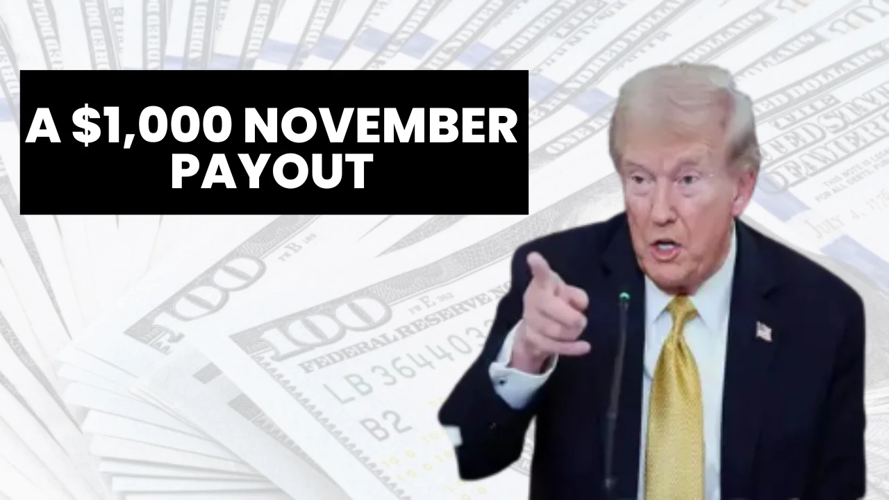 A $1,000 November Payout